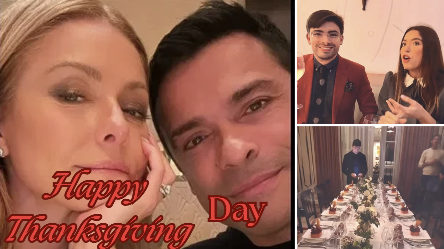 Kelly Ripa, Mark Consuelos Reveal They Had the “Greatest Thanksgiving